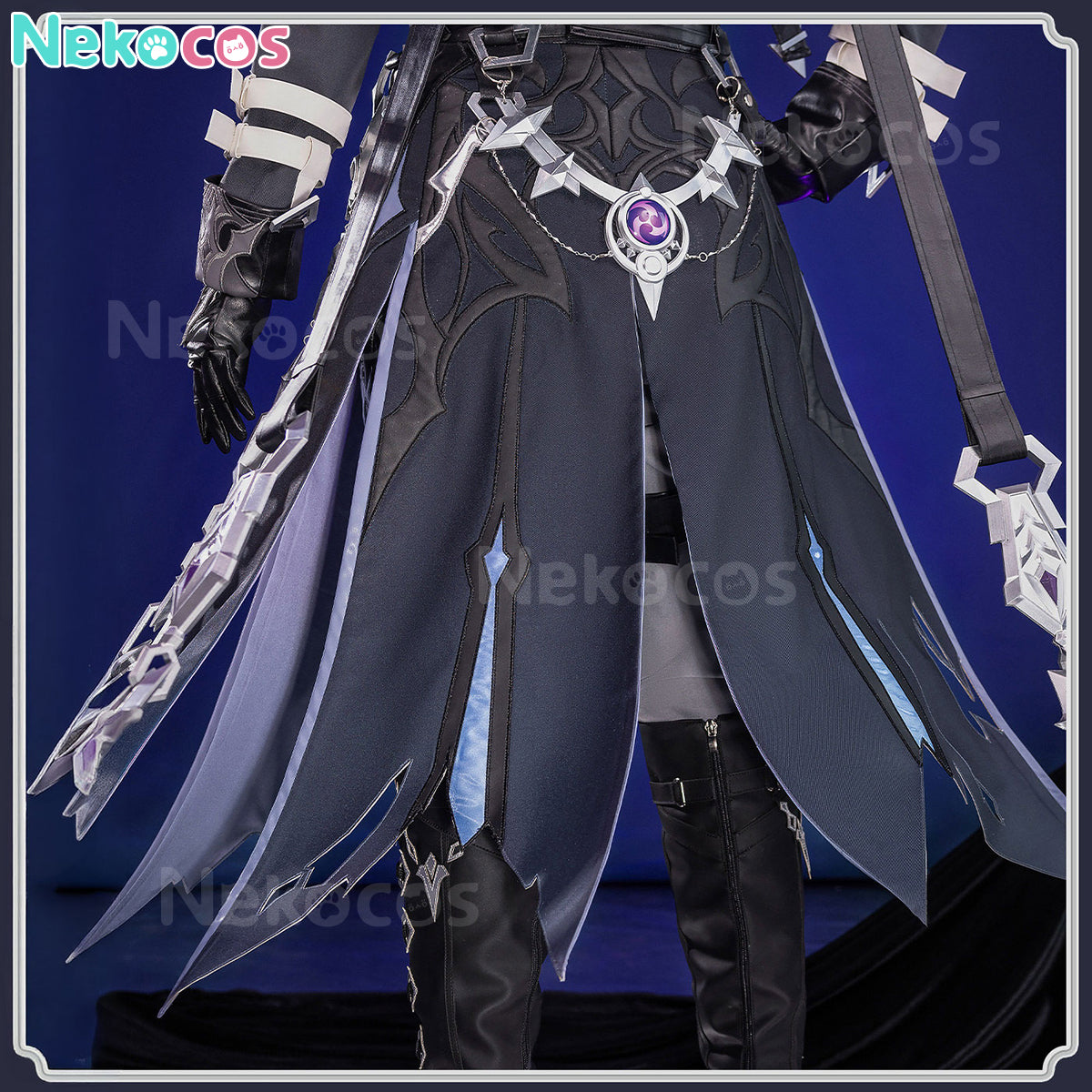 【Nekocos】Game Genshin Impact Cosplay Kyryll Chudomirovich Flins Cosplay Costume Premium Edition | Custom-Tailor