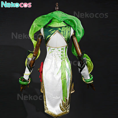 【Nekocos】Game League of Legends Cosplay Panda Pal Lux Cosplay Costume | In Stock