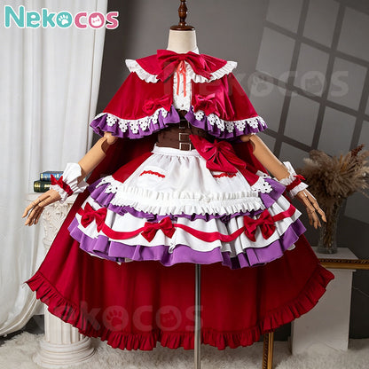 【Nekocos】Game Cosplay Laala Manaka Charafuku Kuji Online 10th Anniversary Cosplay Costume | In Stock