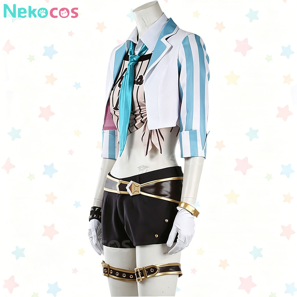 【Nekocos】Game Uma Musume Pretty Derby Cosplay Mejiro Ryan Cosplay Costume | Custom-Tailor