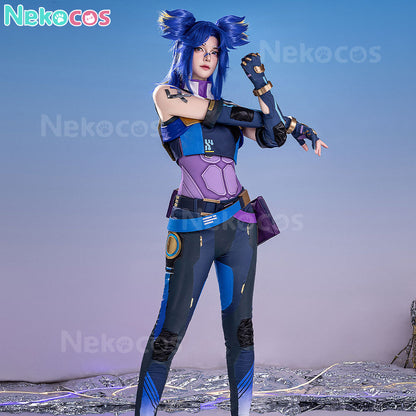 【Nekocos】Game Valorant Cosplay Neon Tala Nicole Dimaapi Valdez Cosplay Costume | In Stock