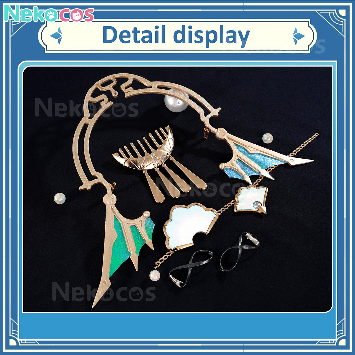 【Nekocos】Game Honkai: Star Rail Cosplay Pearl of Appraisal Cosplay Costume Premium Edition | In Stock