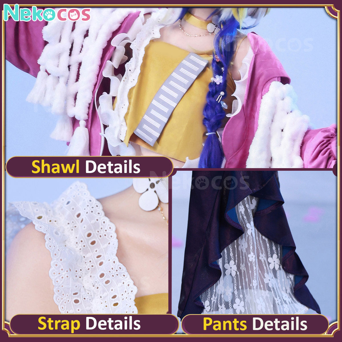 【Nekocos】Game Arknights Cosplay Shu 0011 Collection Cosplay Costume | In Stock
