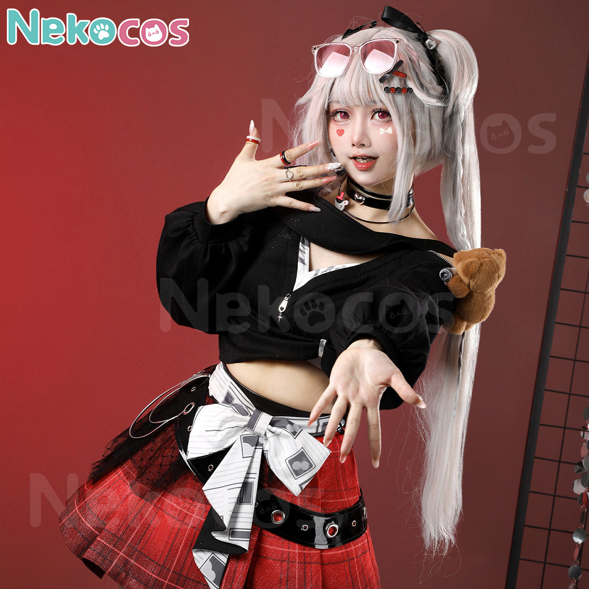【Nekocos】Game Honkai: Star Rail Cosplay Sparxie Cosplay Costume | Custom-Tailor model in playful pose
