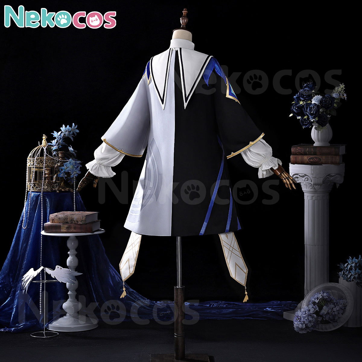 【Nekocos】Game Honkai: Star Rail Kitty Series Cosplay Sunday Cosplay Costume Premium Edition | In Stock displayed on a mannequin.