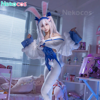 【Nekocos】Game Azur Lane Cosplay Laffey Skins/Bunny Cosplay Costume | In Stock