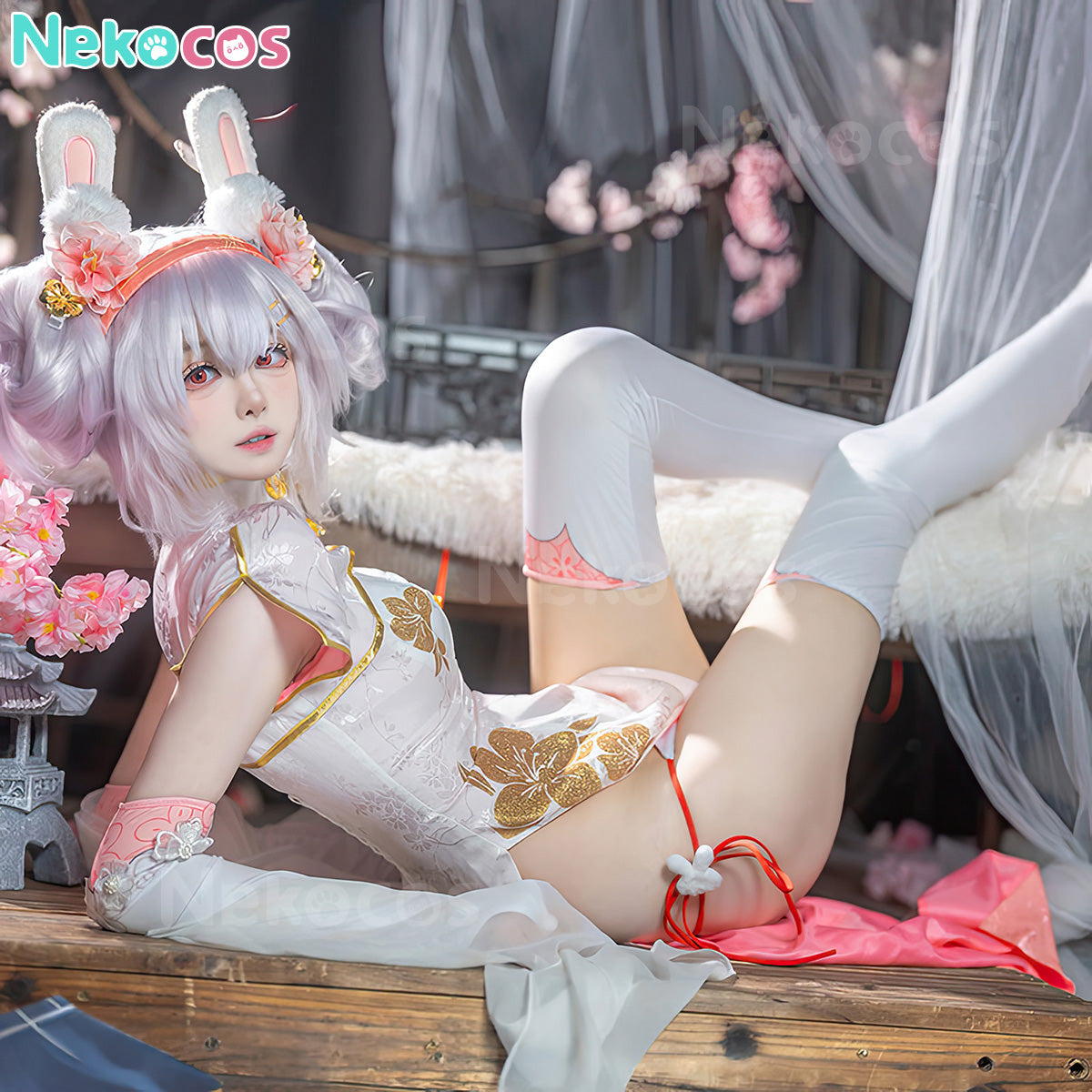 Azur Lane USS Laffey Cheongsam Costume - Custom Tailored QualityAnime,Azur Lane,Costume