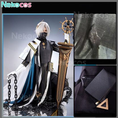 【Nekocos】Game Arknights Cosplay Ulpianus Attention to the Abyss Cosplay Costume | In Stock