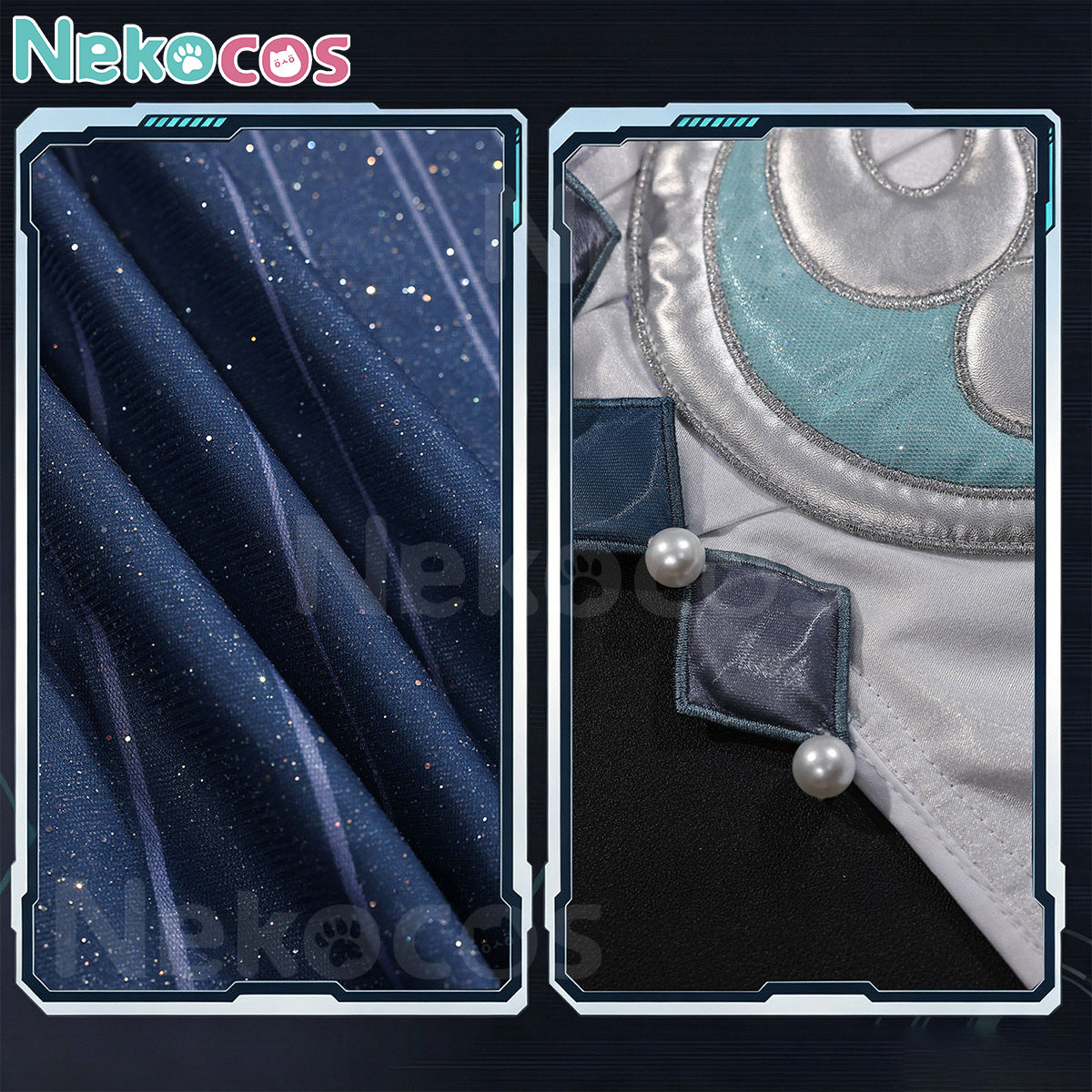 Genshin Impact Vodyanitsa Cosplay Costume - Custom TailoredCostume,Game,Genshin Impact