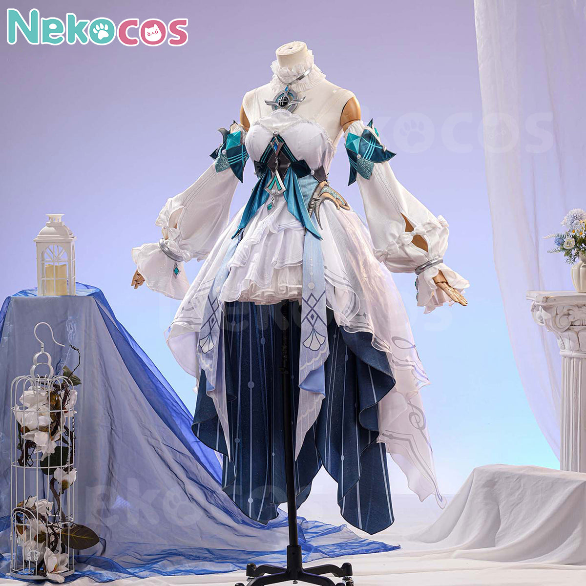Genshin Impact Vodyanitsa Cosplay Costume - Custom TailoredCostume,Game,Genshin Impact