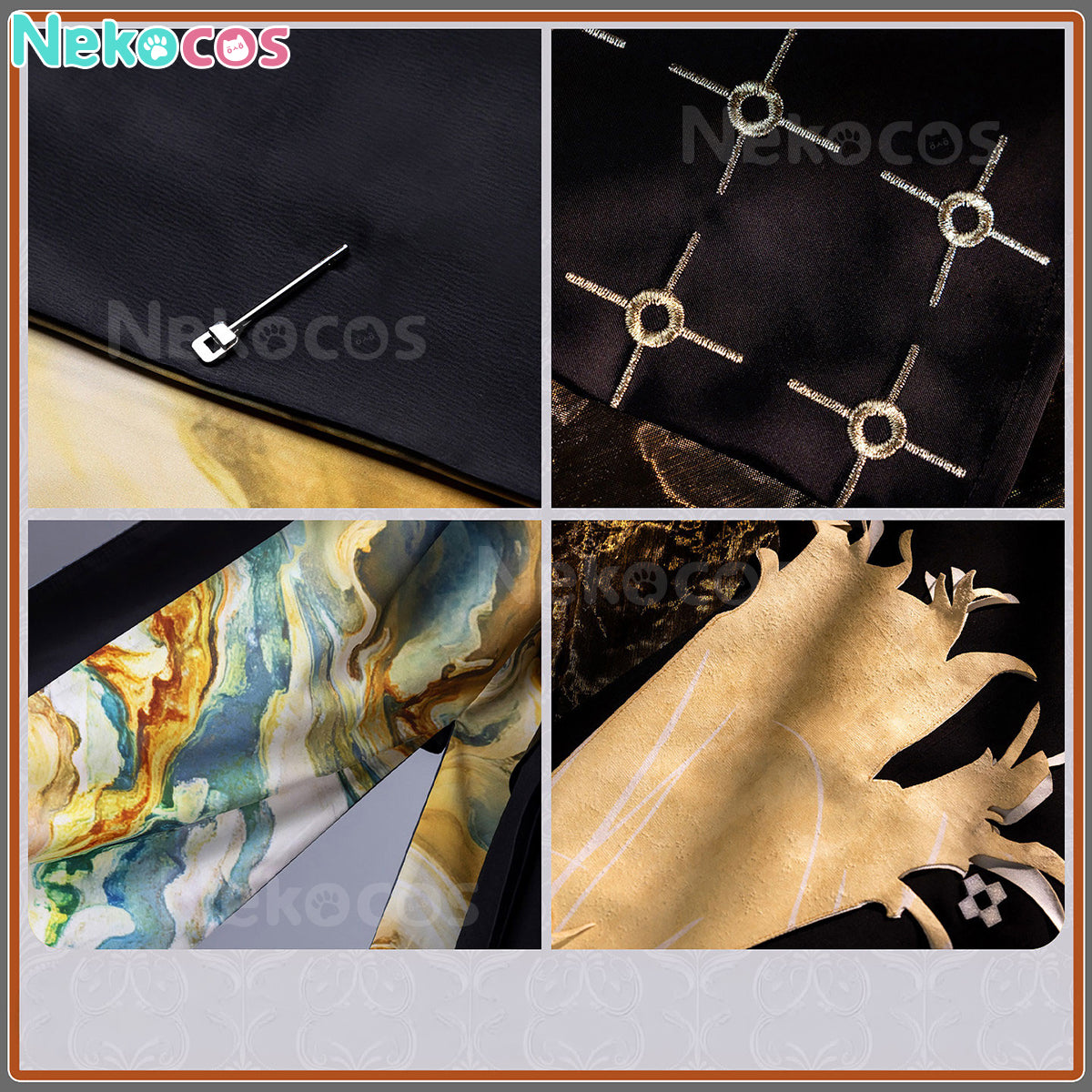 【Nekocos】Game Arknights Cosplay Wang Cosplay Costume Premium Edition | Custom-Tailor