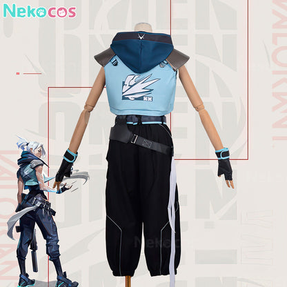 【Nekocos】Game Valorant Cosplay Jett Cosplay Costume | In Stock