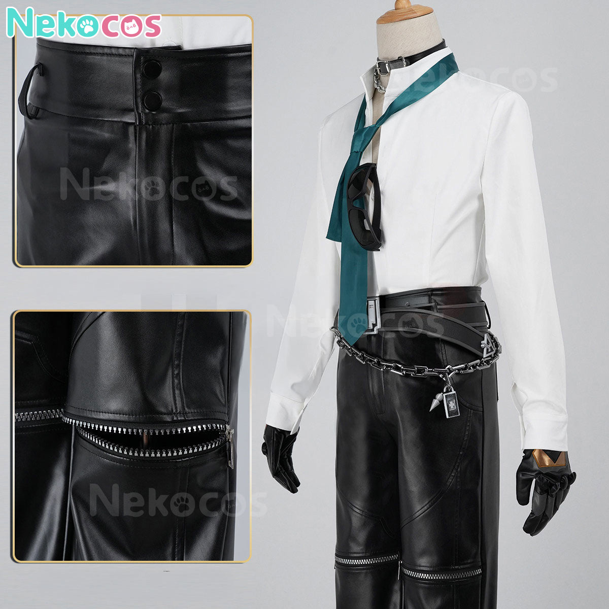 【Nekocos】Game Identity V Cosplay Team SRE Uniform Knight Cosplay Costume Premium Edition | Custom-Tailor