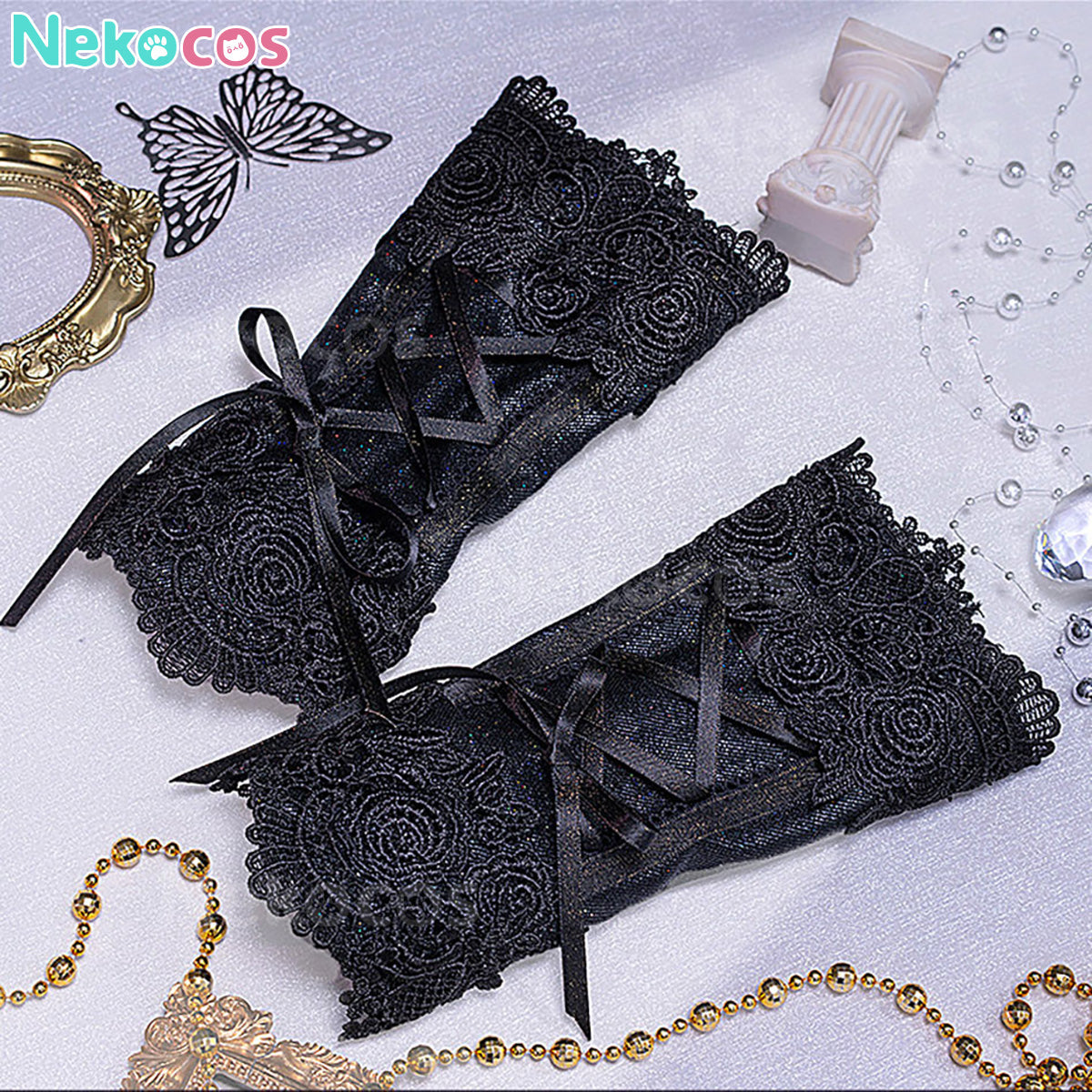 【Nekocos】Game Cosplay Cinderella Glass Princess Cosplay Costume | Custom-Tailor