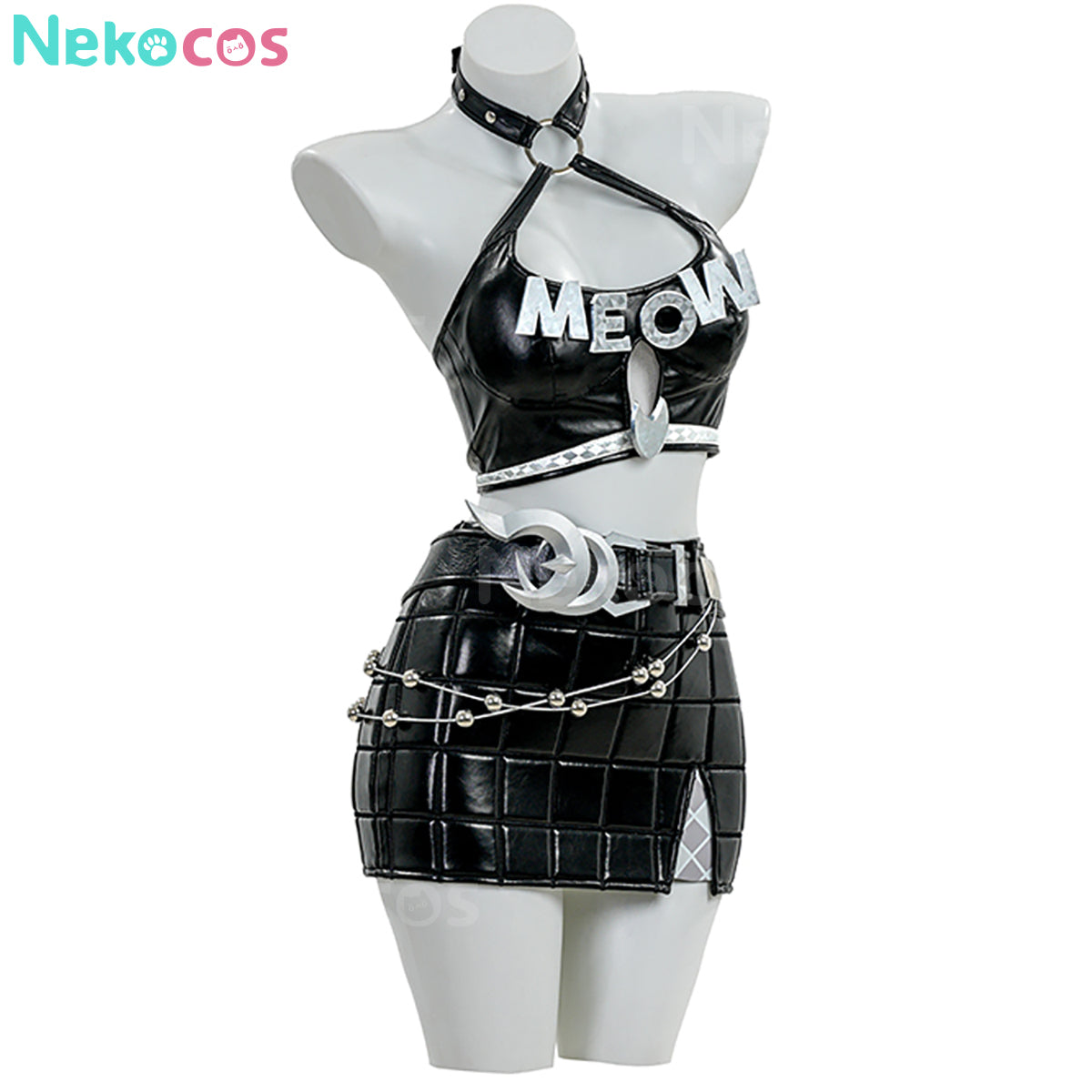【Nekocos】Game Rivals Black Cat Urban Predator Cosplay Costume | Custom-Tailor