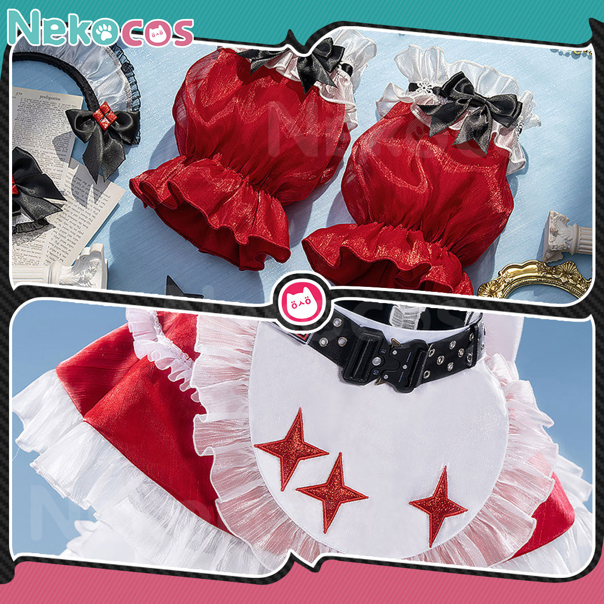 【Nekocos】Game Cosplay Rapi Red Hood Cosplay Costume | Custom-Tailor