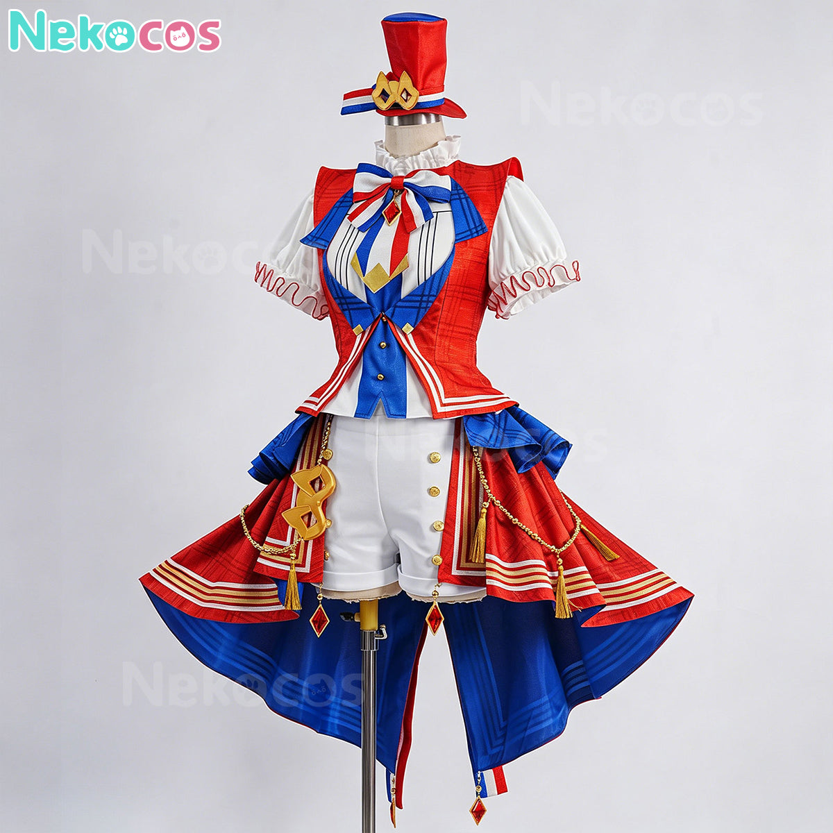 【Nekocos】Game Cosplay Hibiki Shikiin Cosplay Costume | In Stock