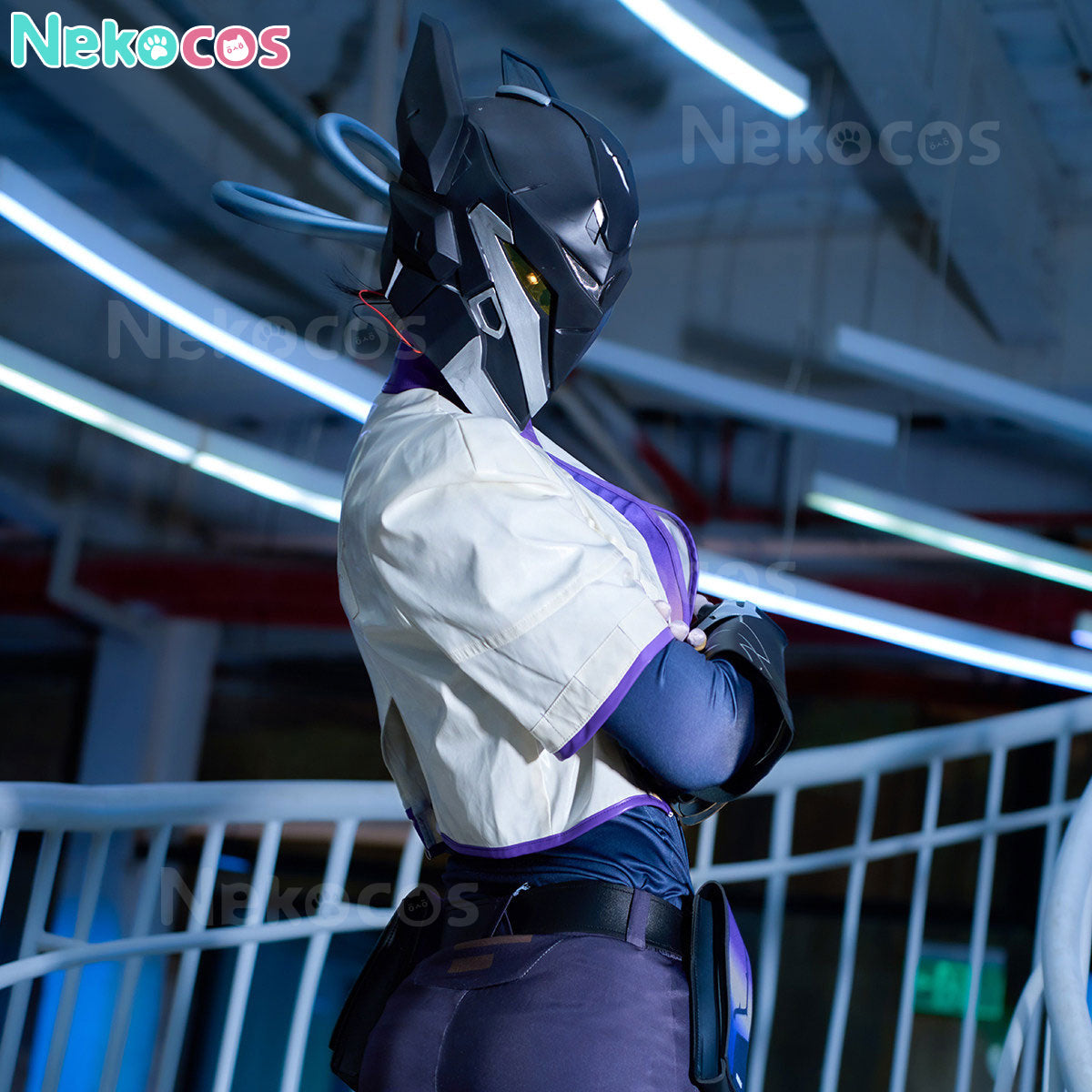 【Nekocos】Game Valorant Cosplay Vyse Cosplay Costume | In Stock