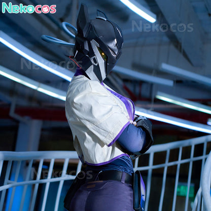 【Nekocos】Game Valorant Cosplay Vyse Cosplay Costume | In Stock