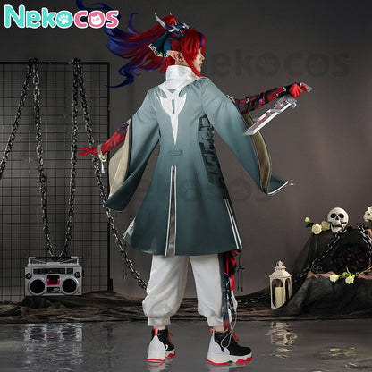 【Nekocos】Game Arknights Cosplay Yu Cosplay Costume Premium Edition | Custom-Tailor
