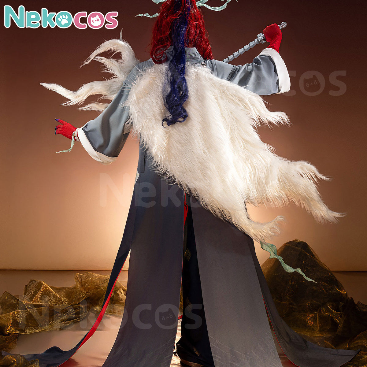 【Nekocos】Game Arknights Cosplay Yu In the Play Cosplay Costume Premium Edition | Custom-Tailor