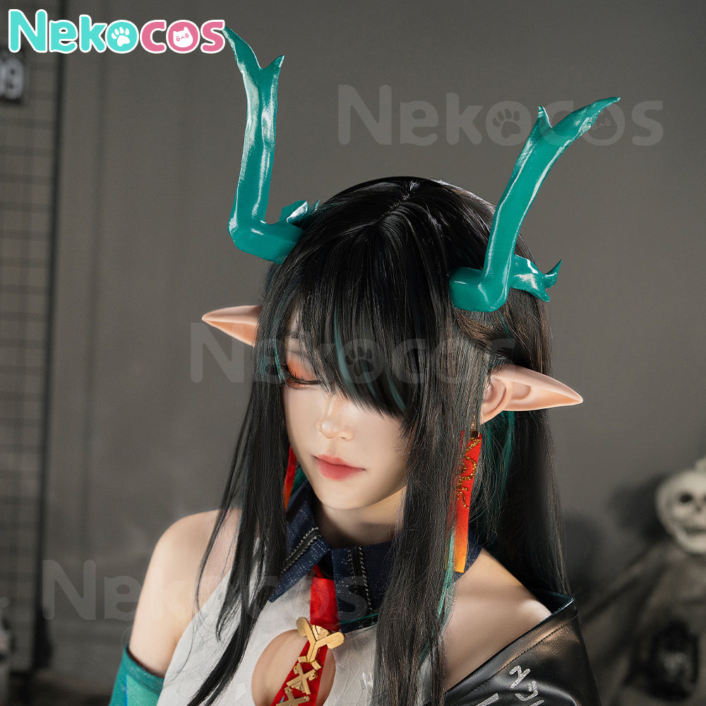 【Nekocos】Game Arknights Cosplay Dusk Cosplay Costume Premium Edition | Custom-Tailor