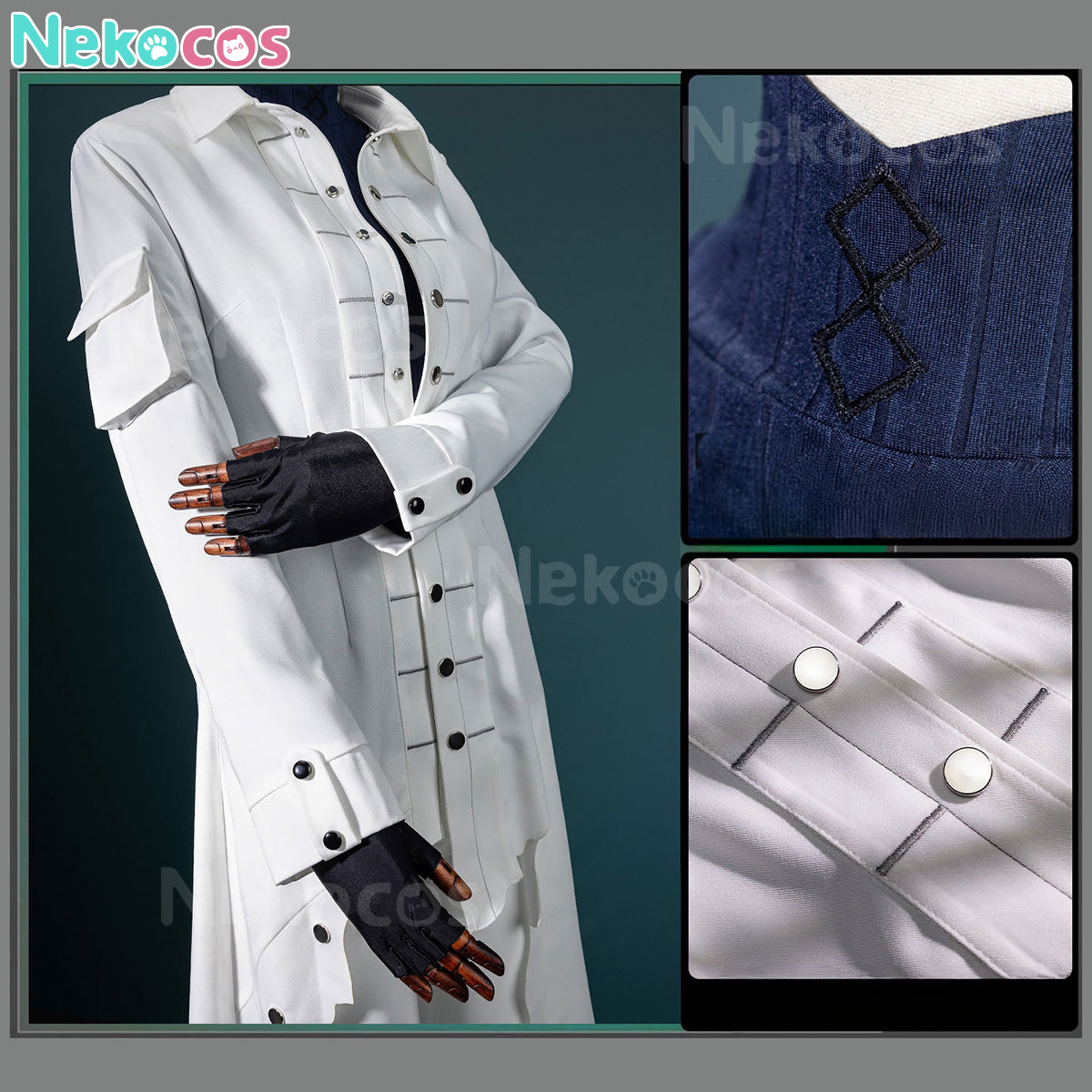 【Nekocos】Game Arknights Cosplay Snegurochka Cosplay Costume Premium Edition | In Stock