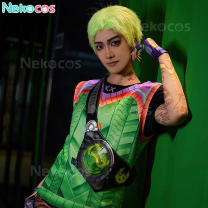 【Nekocos】Game Valorant Cosplay Gekko Cosplay Costume | In Stock