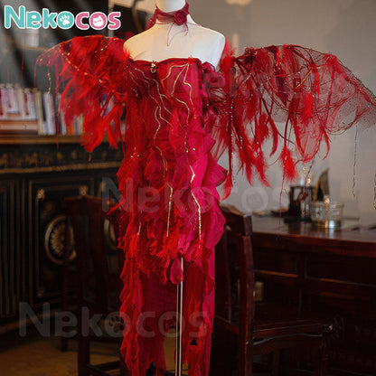 Fallen Angel Cosplay Costume - Dark Gothic Fantasy OutfitCostume,Halloween Costume