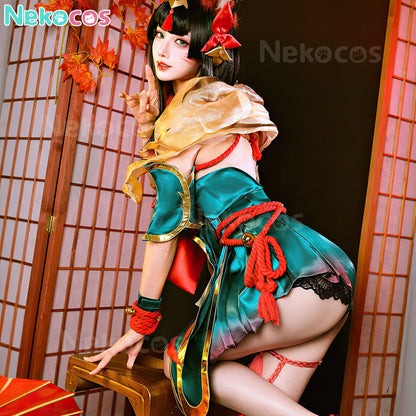 【Nekocos】Game League of Legends Cosplay After Hours Spirit Blossom Springs Ahri Cosplay Costume | In Stock