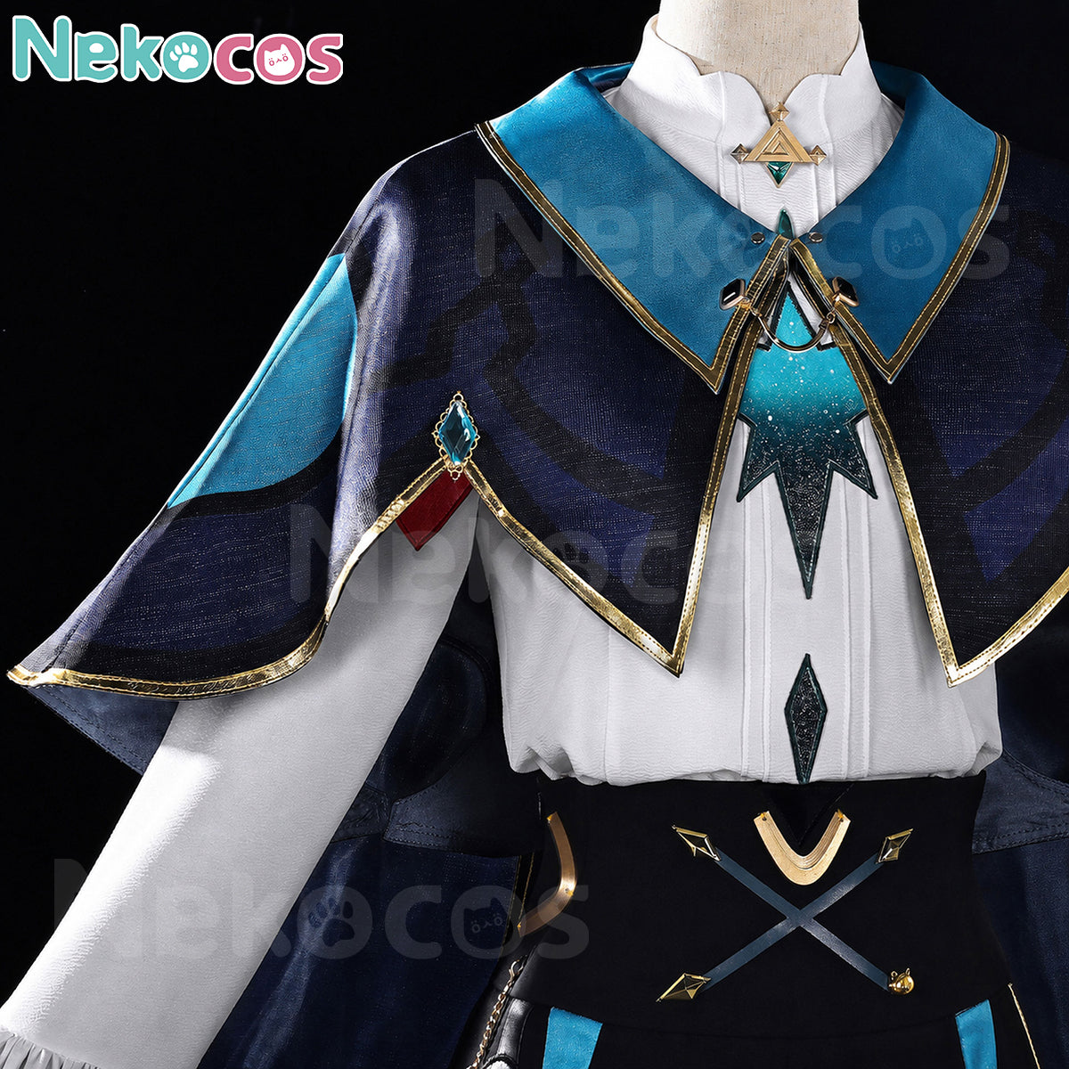 【Nekocos】Game Honkai: Star Rail cosplay Anaxa cosplay costume | In Stock close-up of costume details