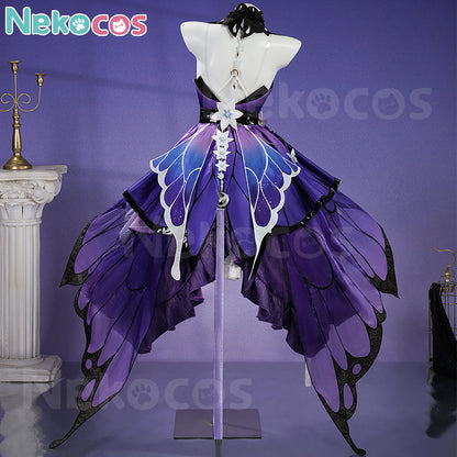 【Nekocos】Game Honkai: Star Rail Cosplay Gossamer Flutter Cosplay Costume Premium Edition | Custom-Tailor