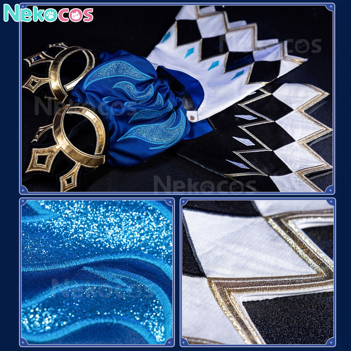 【Nekocos】Game Honkai: Star Rail Cosplay Cerydra Cosplay Costume Premium Edition | Custom-Tailor