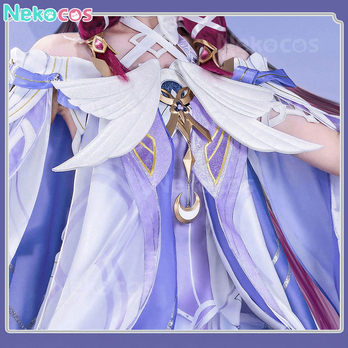 【Nekocos】Game Genshin Impact Cosplay Columbina Hyposelenia Cosplay Costume Premium Edition | Custom-Tailor