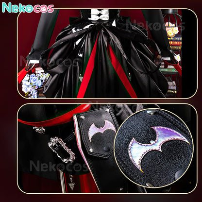 【Nekocos】Game Arknights Cosplay Entelechia Cosplay Costume | In Stock