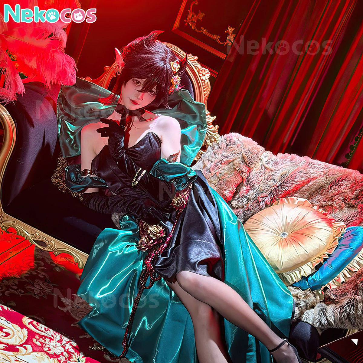 【Nekocos】Game Arknights Cosplay Entelechia Cosplay Costume | Custom-Tailor