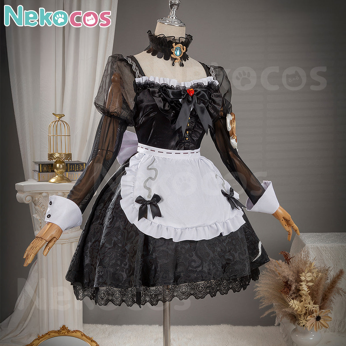 【Nekocos】Game Identity V Cosplay Crimson Priestess Cosplay Costume | In Stock