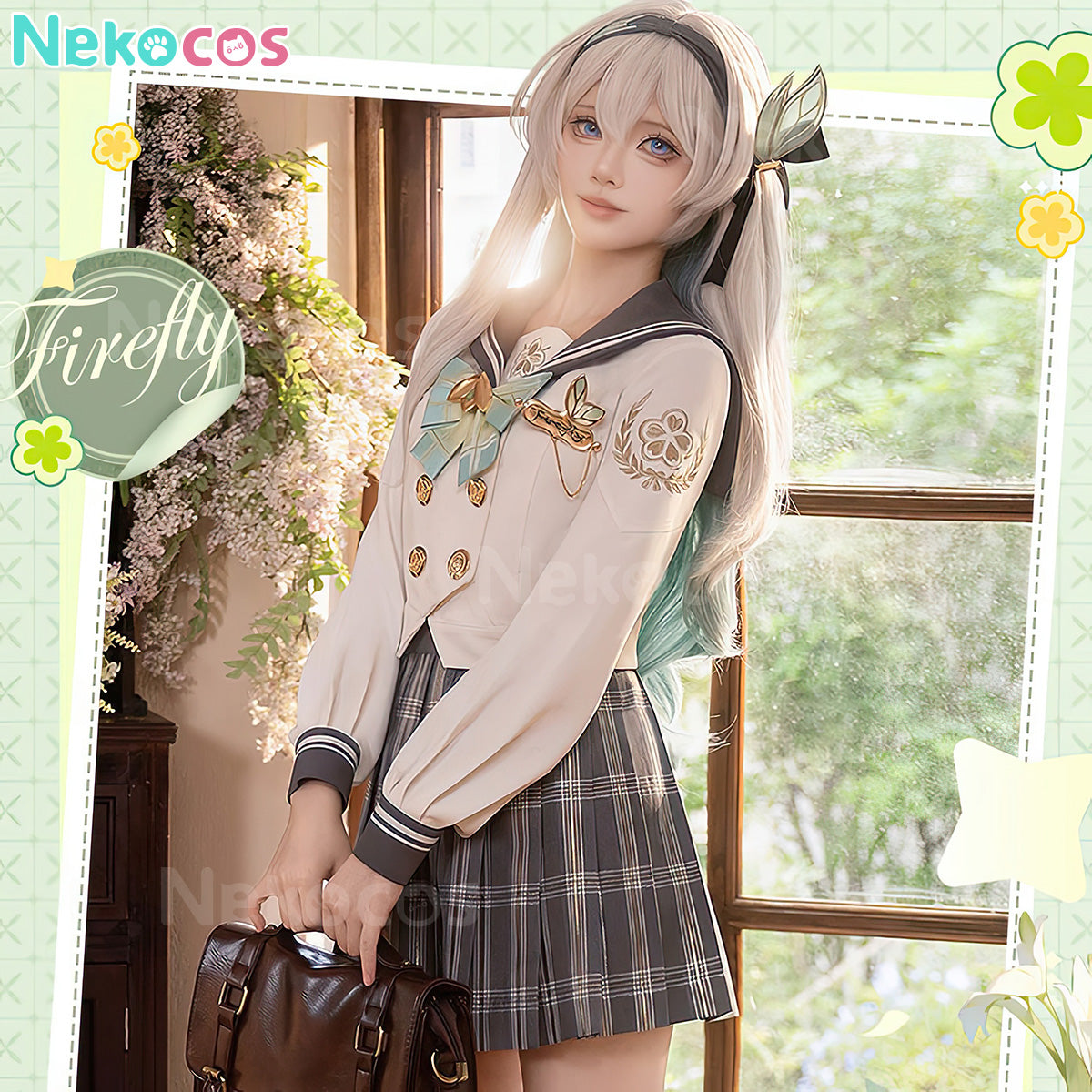 【Nekocos】Game Honkai: Star Rail Cosplay Firefly Spring Missive Cosplay Costume | Custom-Tailor