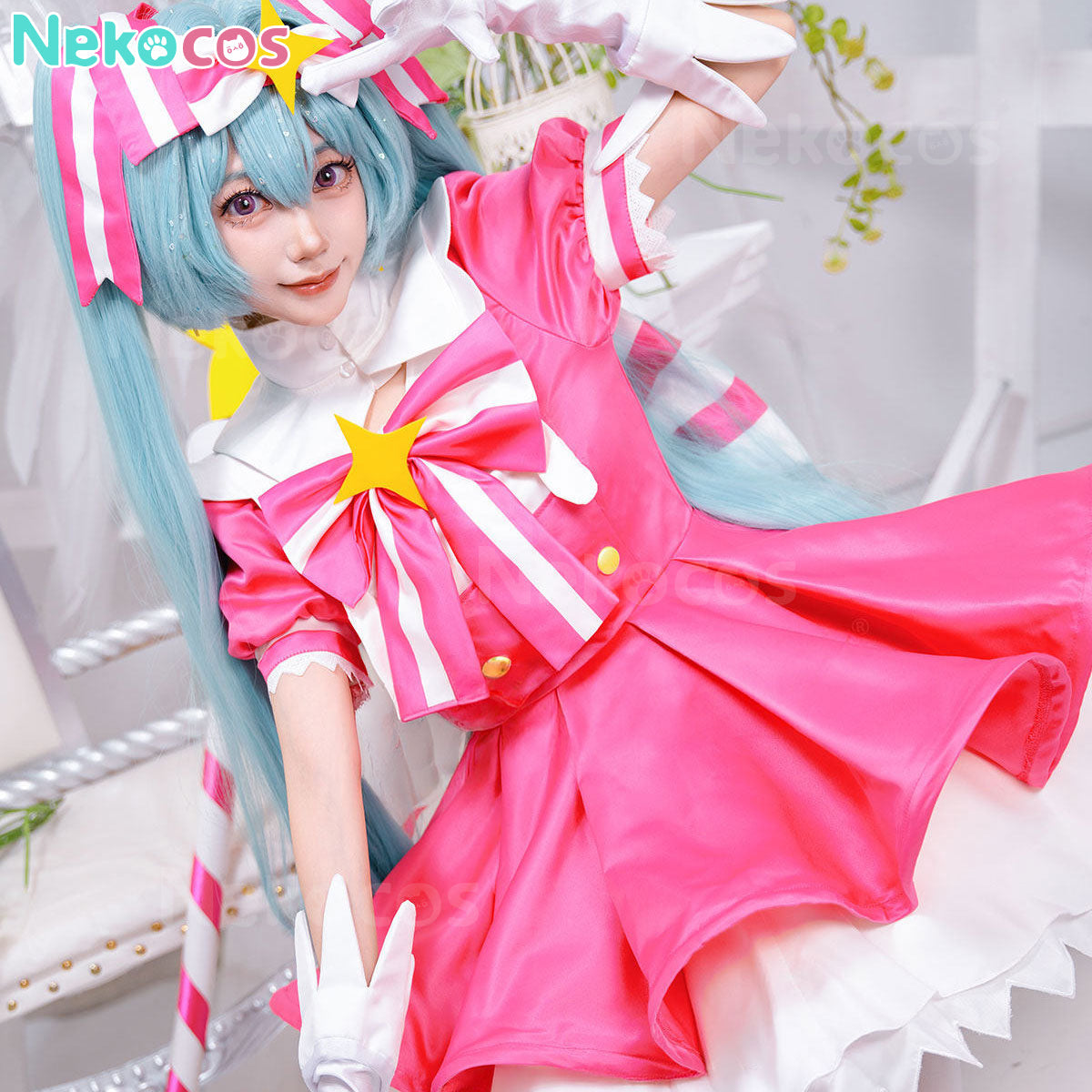 【Nekocos】Vocaloid Imasugu Rinne Miku Cosplay Costume | In Stock