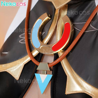 【Nekocos】Game Genshin Impact Cosplay Jahoda Cosplay Costume Premium Edition | Custom-Tailor