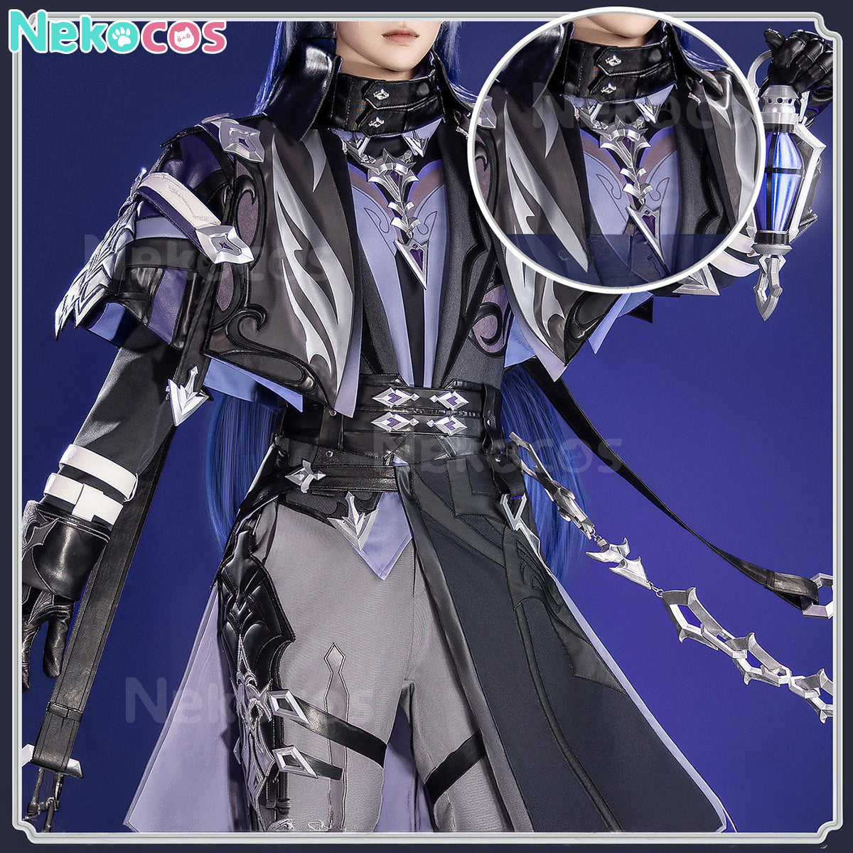 【Nekocos】Game Genshin Impact Cosplay Kyryll Chudomirovich Flins Cosplay Costume Premium Edition | Custom-Tailor