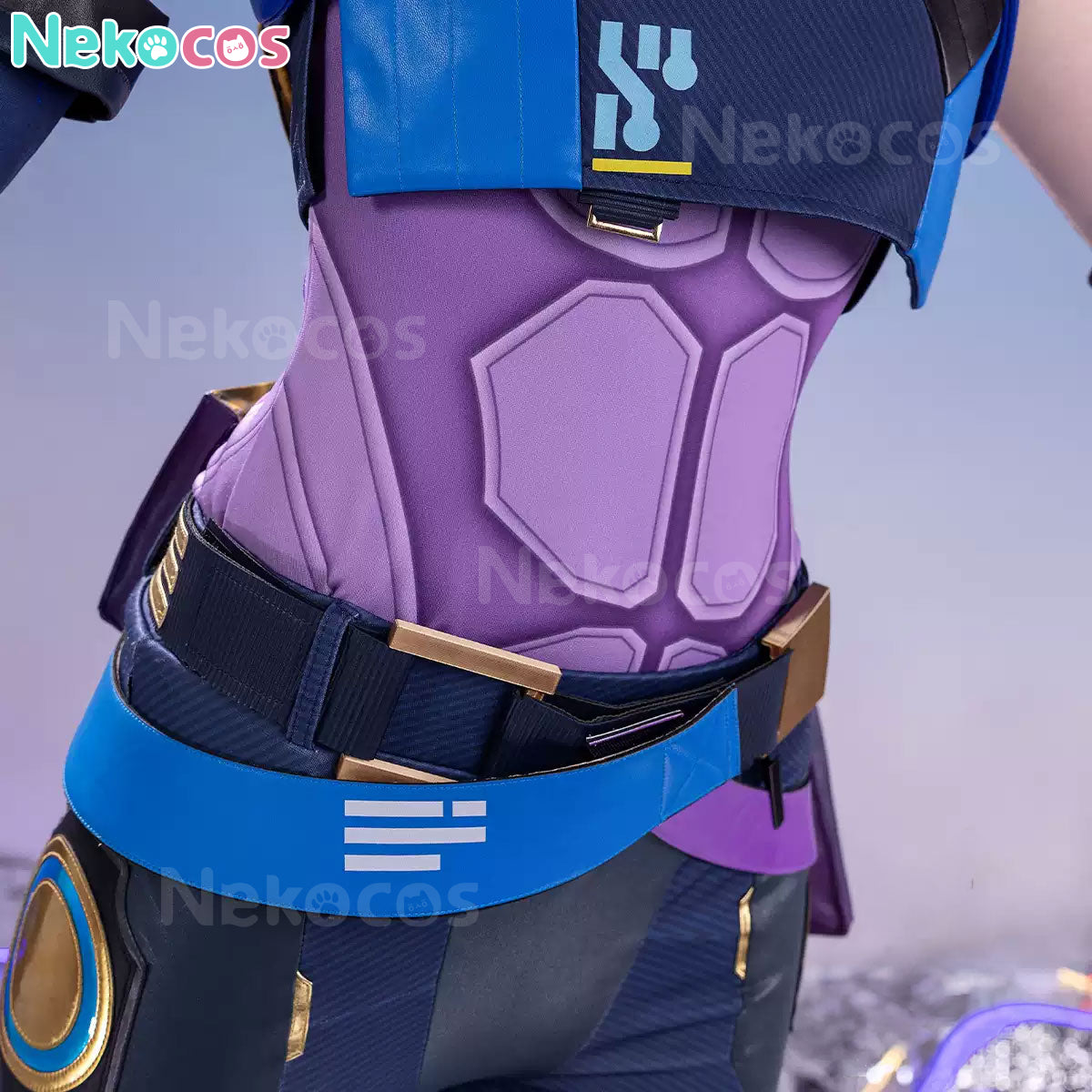 【Nekocos】Game Valorant Cosplay Neon Tala Nicole Dimaapi Valdez Cosplay Costume | In Stock