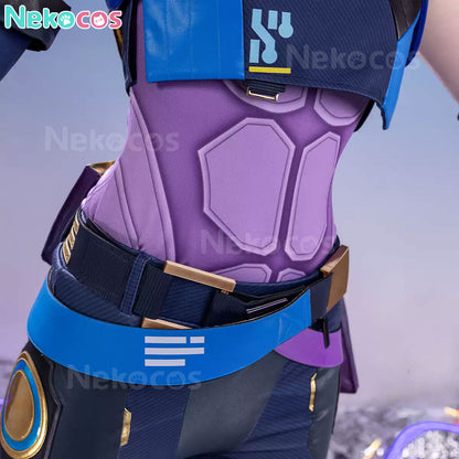 【Nekocos】Game Valorant Cosplay Neon Tala Nicole Dimaapi Valdez Cosplay Costume | In Stock