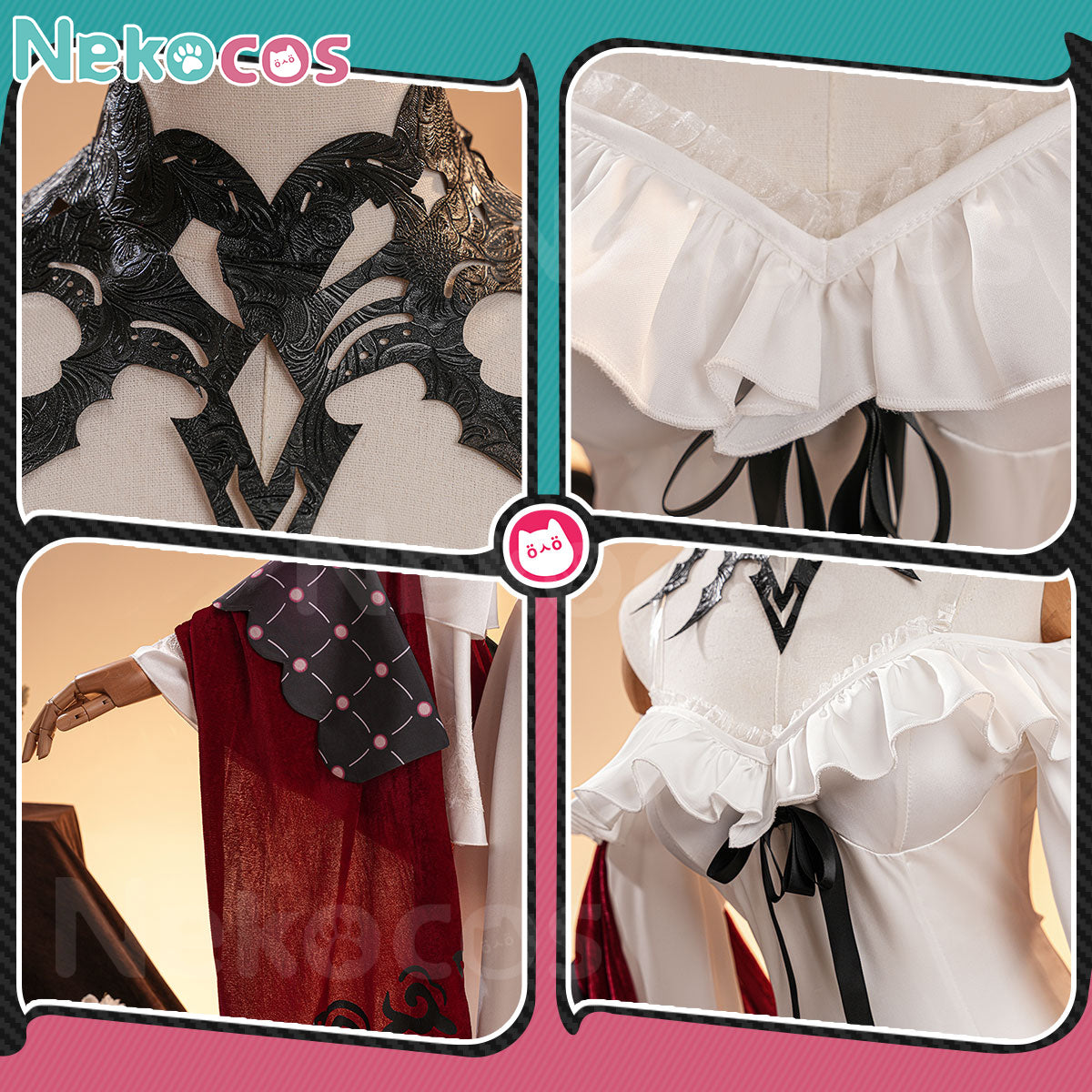 Genshin Impact Rosalyne Cosplay Costume | Custom-TailoredCostume,Game,Genshin Impact