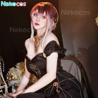 【Nekocos】Game Path to Nowhere Cosplay City Never Sleeps Shalom Cosplay Costume | In Stock