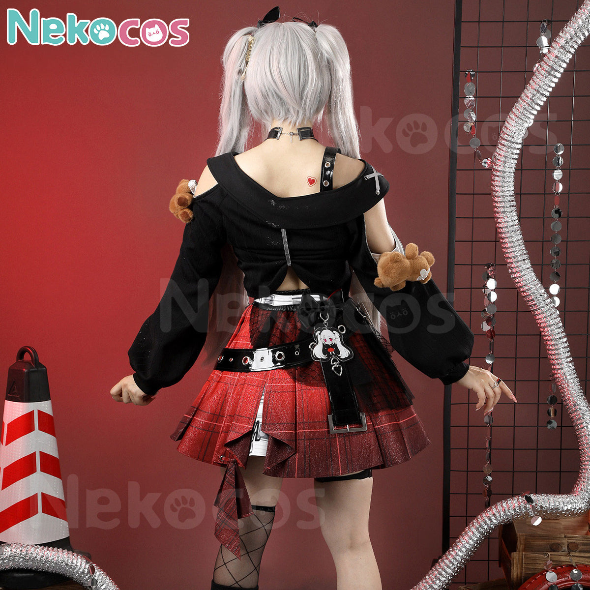 Nekocos Game Honkai: Star Rail Cosplay Sparxie Cosplay Costume | Custom-Tailor displayed from the back