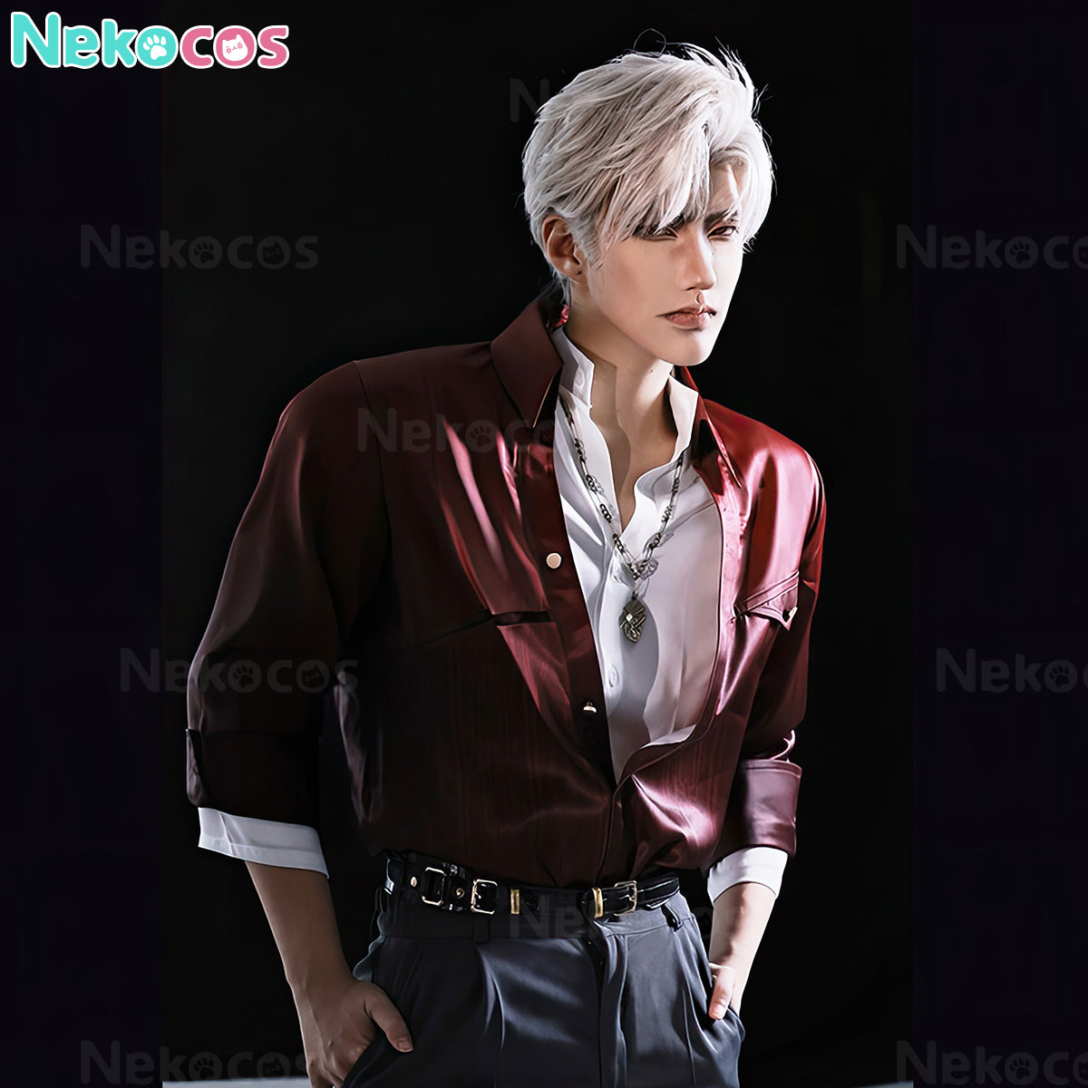 【Nekocos】Game Love and Deepspace Cosplay Sylus Cosplay Costume | In Stock
