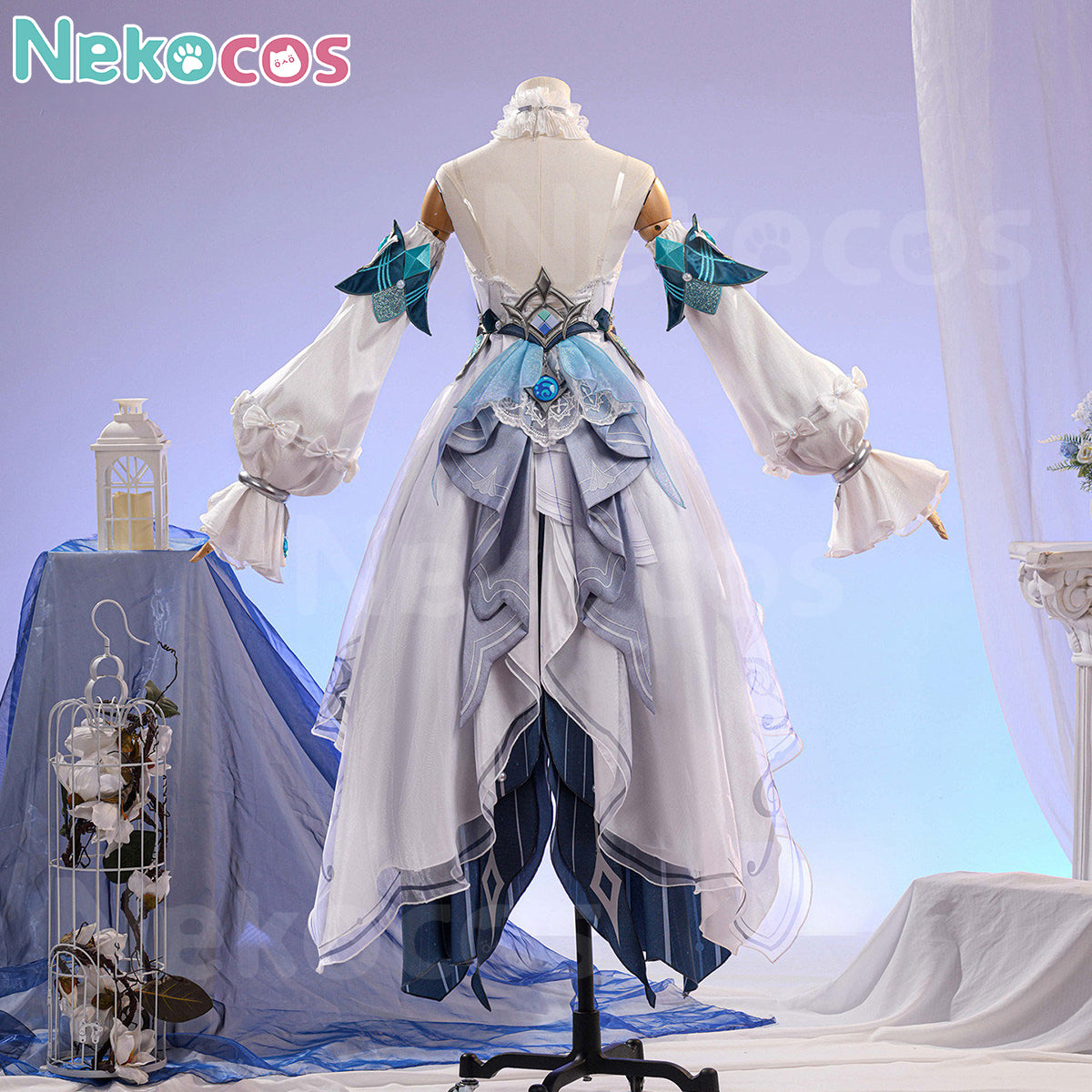 Genshin Impact Vodyanitsa Cosplay Costume - Custom TailoredCostume,Game,Genshin Impact