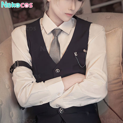 【Nekocos】Game Love and Deepspace Cosplay Xavier Fluffy Trap Cosplay Costume | In Stock