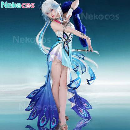 【Nekocos】Game Honkai: Star Rail Cosplay General Yao Guang Cosplay Costume Premium Edition | Custom-Tailor